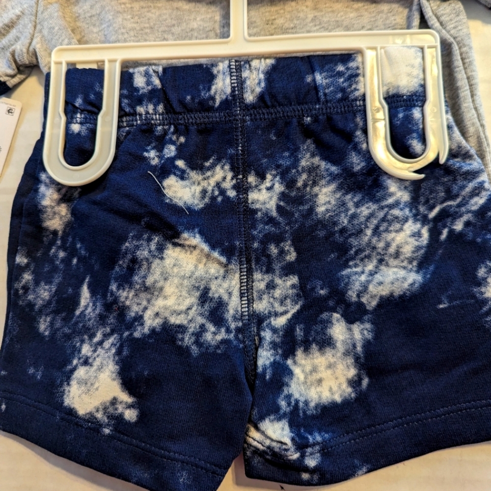 Infant Boys 3 Piece Short Set Brand New With Tags 6 Months - Picture 6 of 7